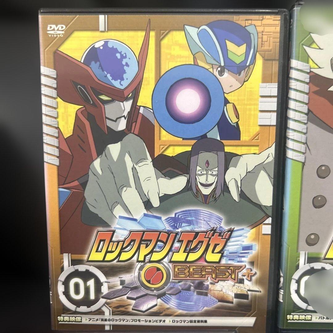 レンタル落ちDVD】ロックマンエグゼBEAST＋ 1~4巻 - メルカリ