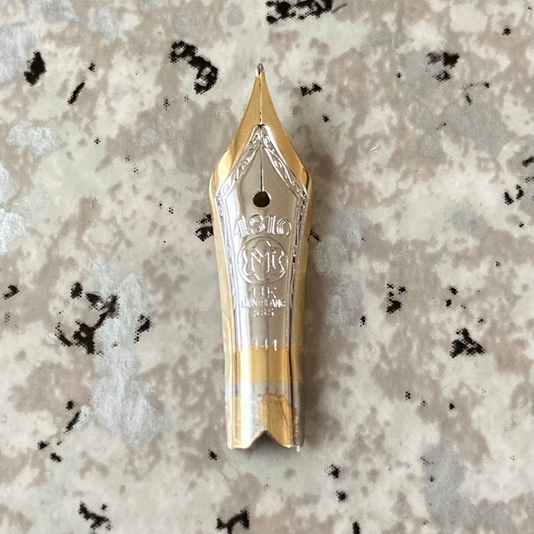 101 オーバーホール済み 万年筆 モンブラン MONTBLANC 14k