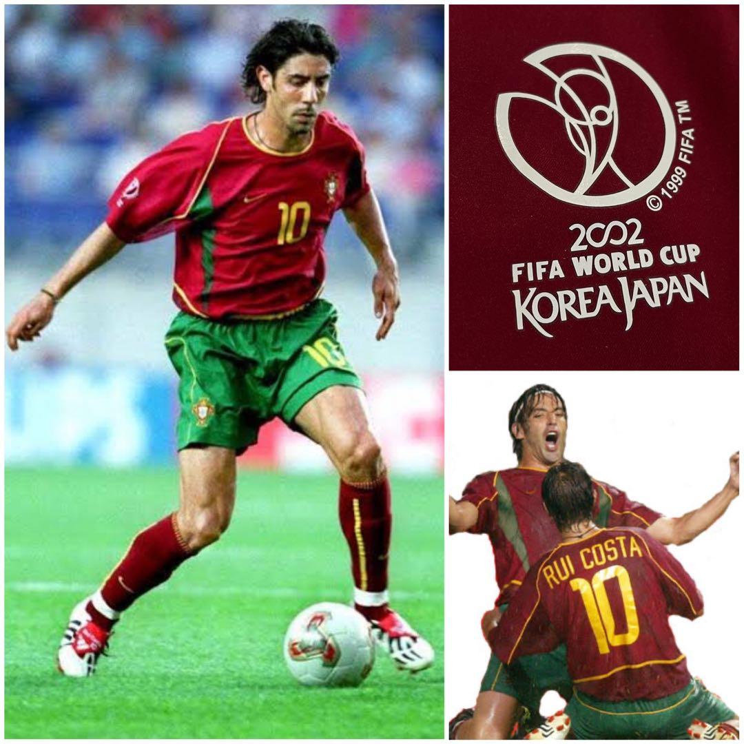 正規品オーセンティック】2002W杯ポルトガル代表 ルイコスタ XL ナイキ