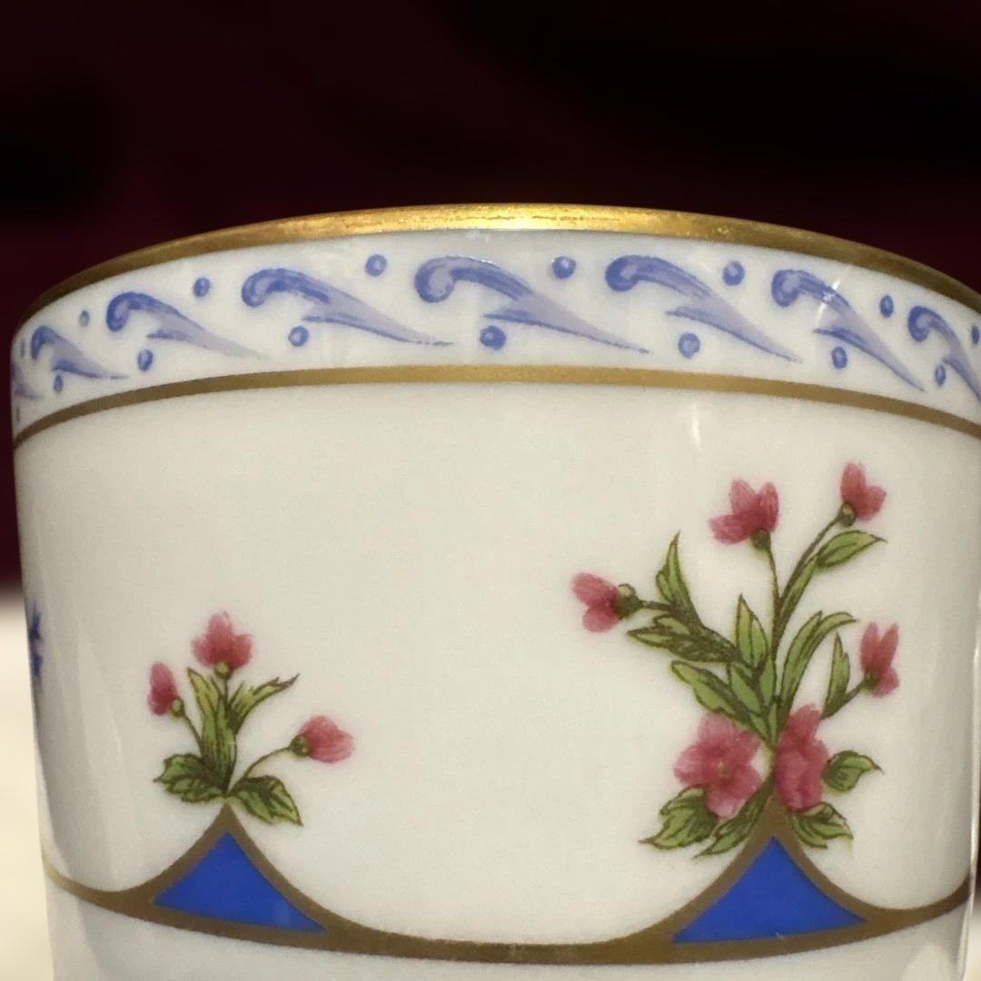 ひびあり】ベルナルド リモージュ シャトーブリアン デミタス カップ