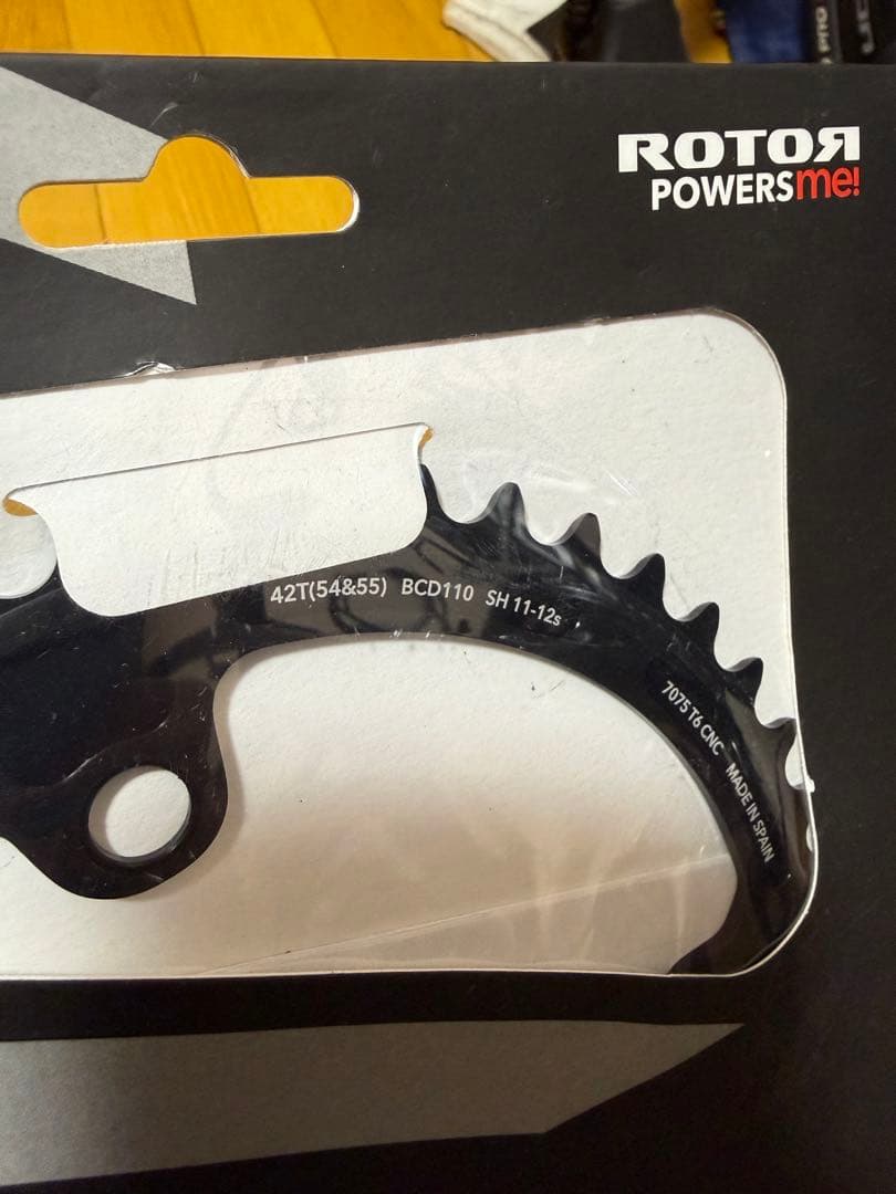 ROTOR チェーンリング 55T/42T BCD110 - メルカリ