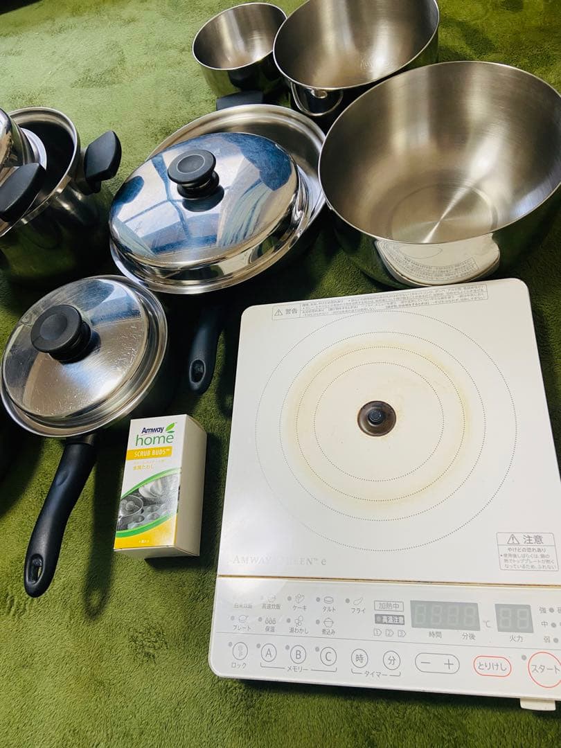 amwayステンレス調理器具セット