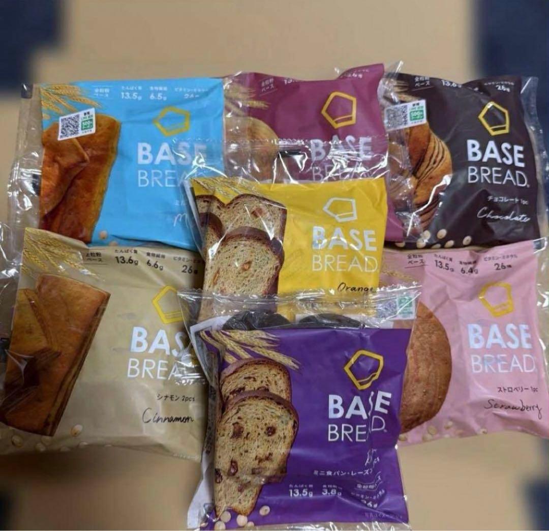 7種80袋BASE BREAD ベースブレッド 18日24時までのセール Amazon | ベースブレッド 7種 14袋 パン [チョコ、メープル、シナモン