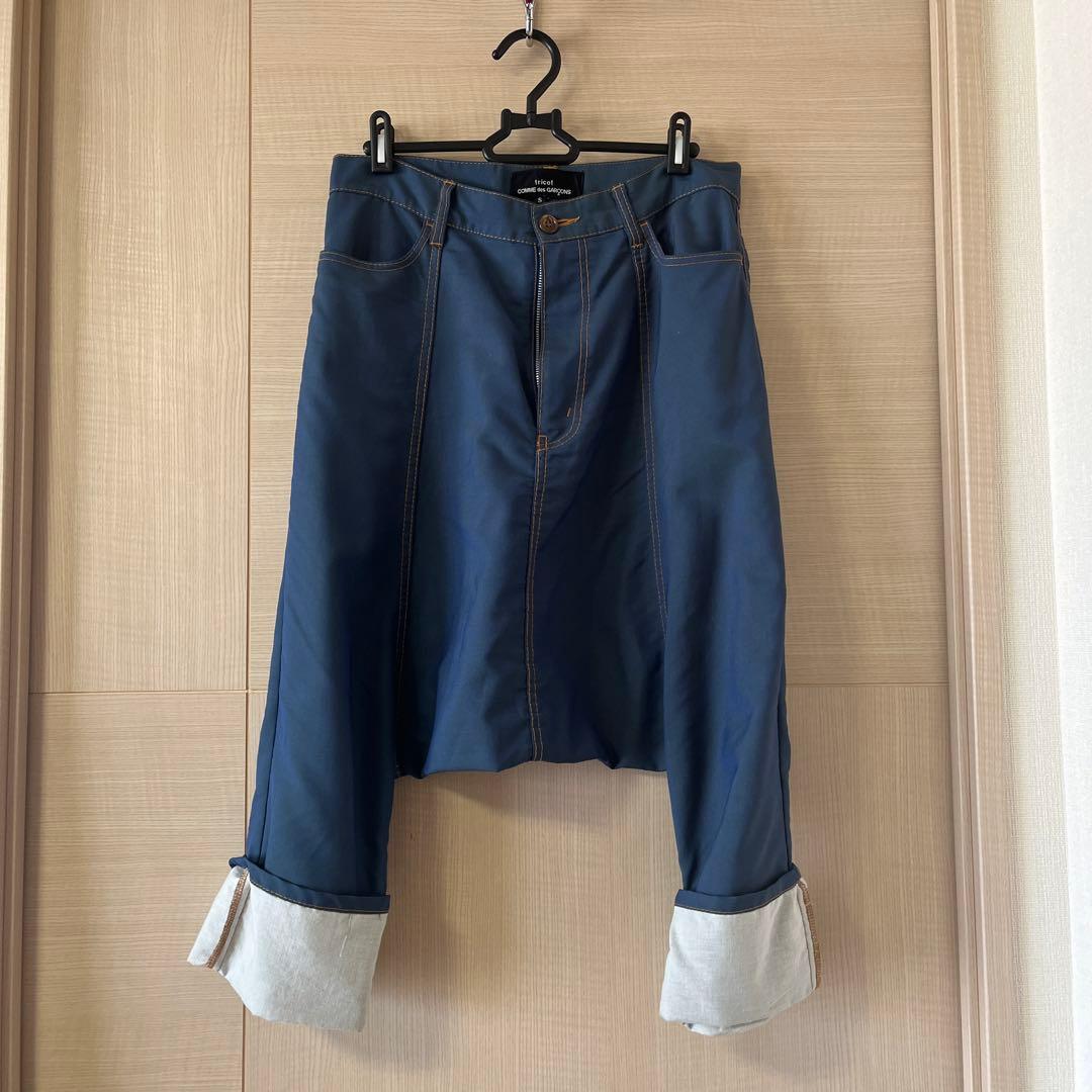 トリココムデギャルソン サルエルパンツ 中古・古着通販】BLACK COMME des GARCONS (ブラックコムデギャルソン
