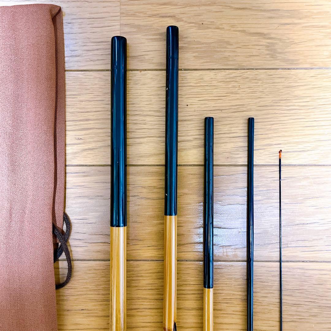 超希少　美品　竹竿　雲影作 16尺1寸　口巻