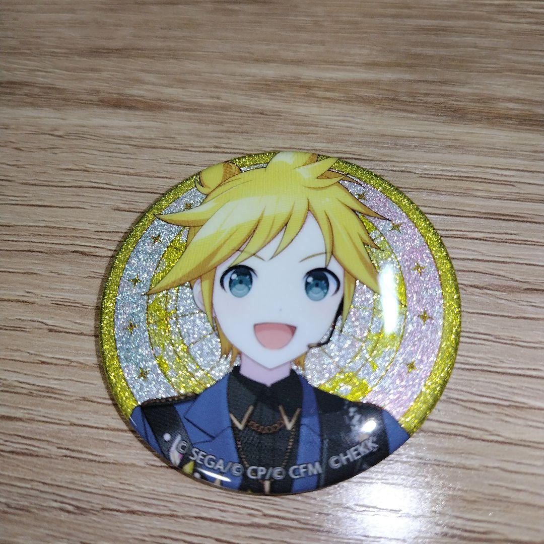 プロセカ 鏡音レン あんスタグリッター缶バッジ - メルカリ