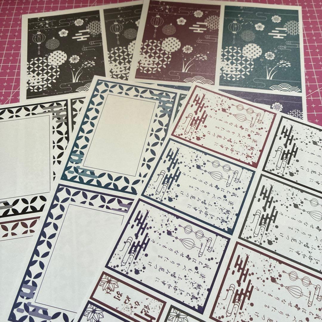 BONHEUR PAPIER様／ 素材シート② コラージュ素材 おすそ分け - メルカリ