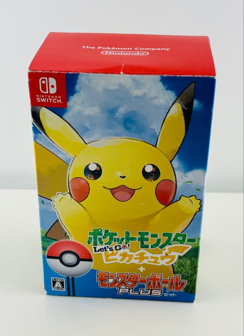 ほぼ新品 レッツゴー ピカチュウ Lets Goモンスターボールプラス