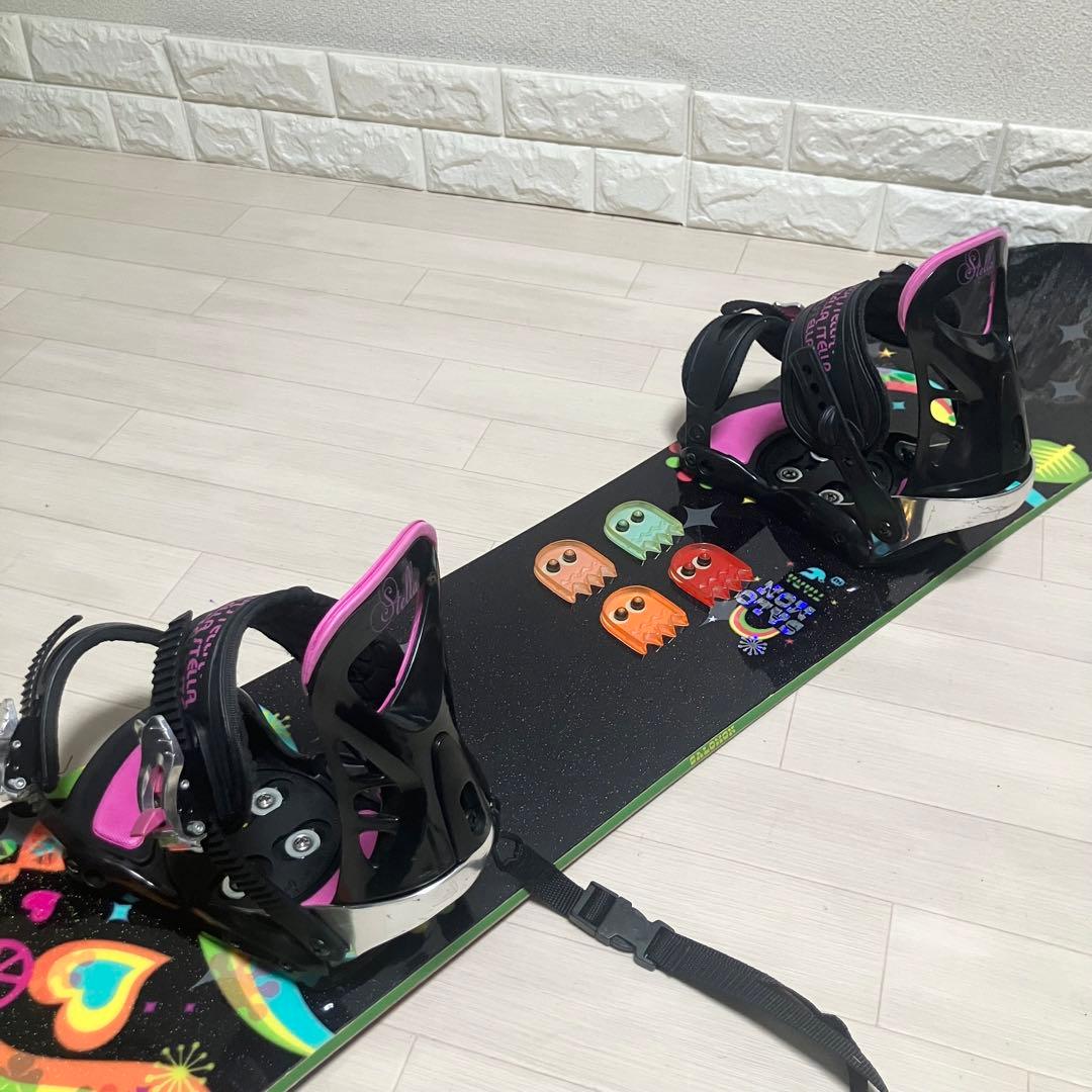 良品】バック付/SALOMON TIARサロモンスノーボード143cm S/M - メルカリ