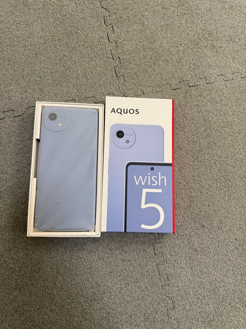 AQUOS wish 5 ライトブルー 本体 AQUOS wish5」実機レビュー！MIL規格の頑丈ボディと5,010万画素カメラ