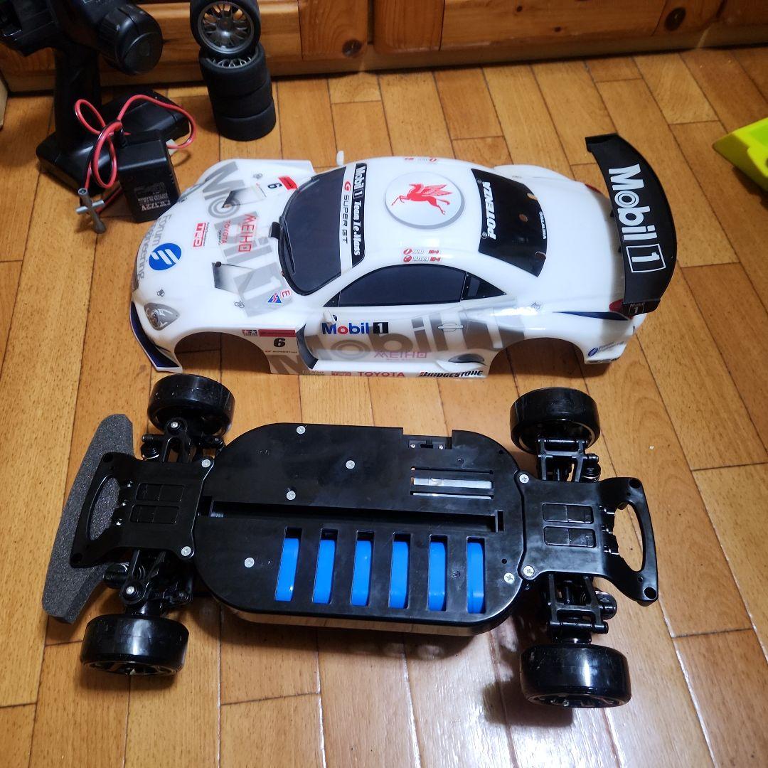 タミヤ ドリフト ラジコン フルセット TT01 レクサス ボディ TT02