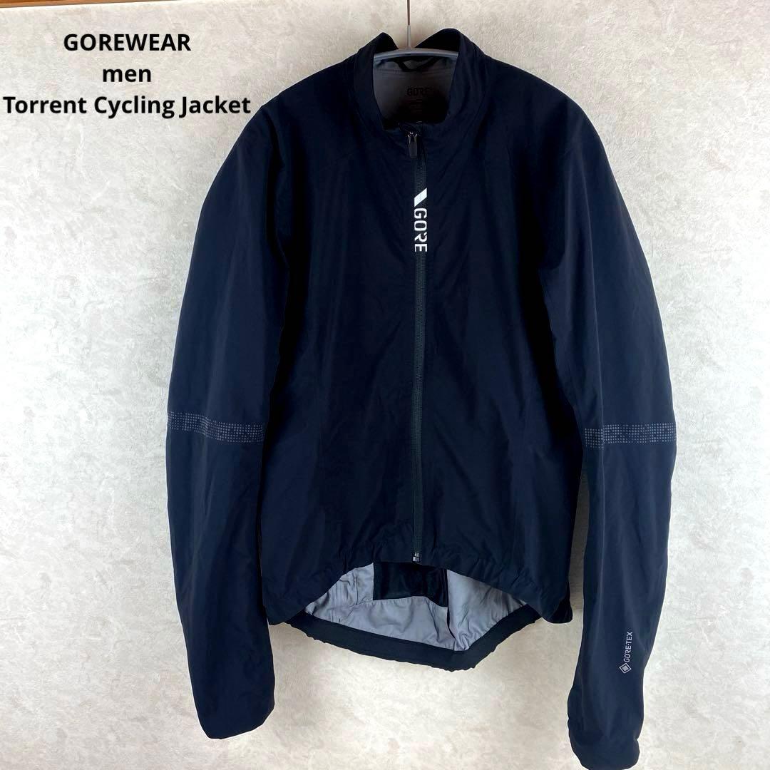 【希少】GOREWEAR men Torrent Cycling Jacket GORE WEAR Men's Cycling Jacket Torrent, GORE-TEX Active, Black, S