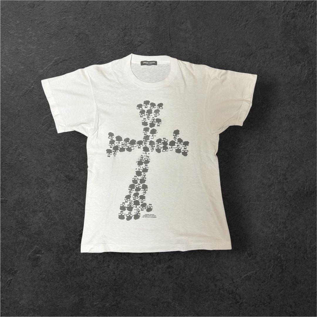 UNDERCOVER 96ss ドクロ期 スカルクロスTシャツ - メルカリ
