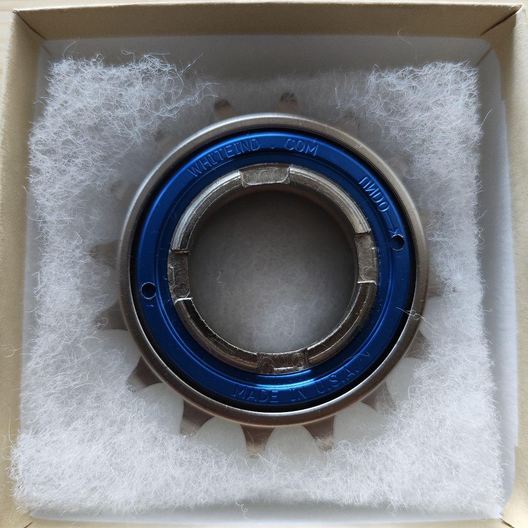 【新品】ホワイトインダストリーズ コグ WHITE INDUSTRIES 16T WHITE INDUSTRIES FreeWheel フリーコグ 16T-19T ホワイト