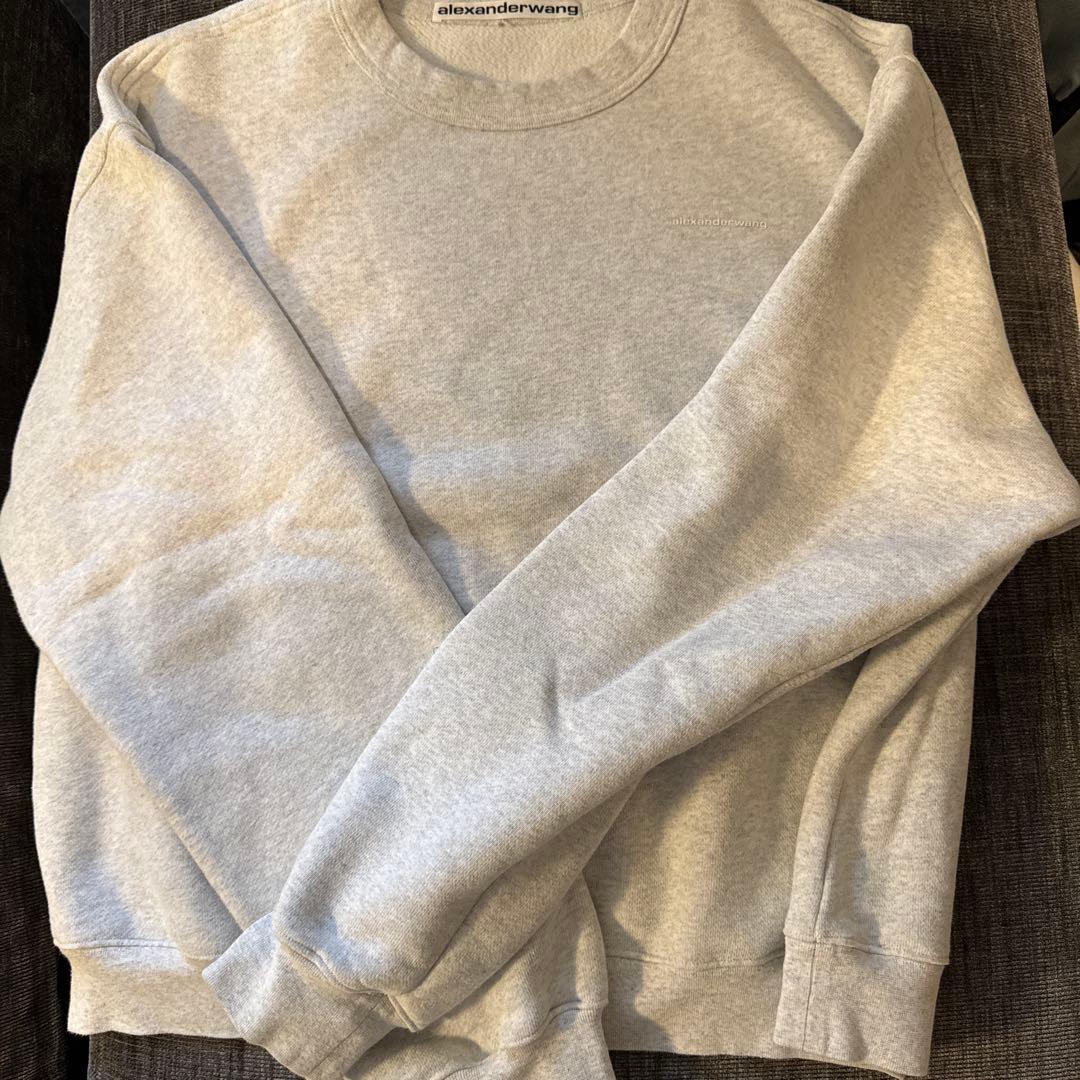 再値下げしました！アレキサンダーワン　メンズ　スウェット　美品 alexander wang - 【ラスト1点】 CREWNECK SWEATSHIRT WITH GRAPHIC