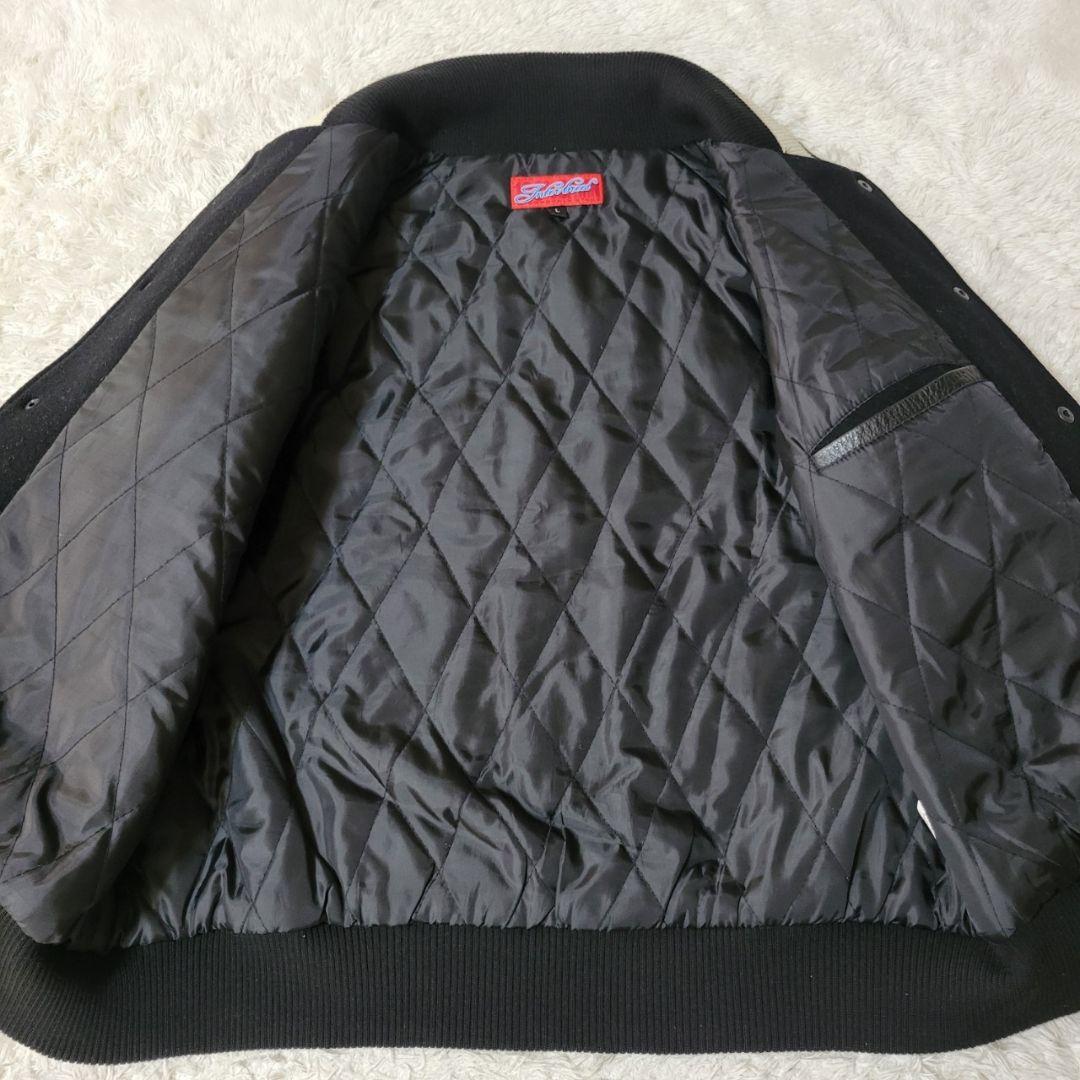 希少✨ レイダース インターブリード スタジャン レザー×メルトン