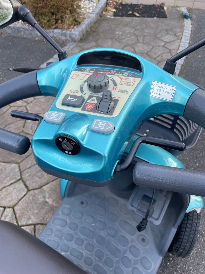 SUZUKI 電動シルバーカー 青 セニアカー 直接取引のみ