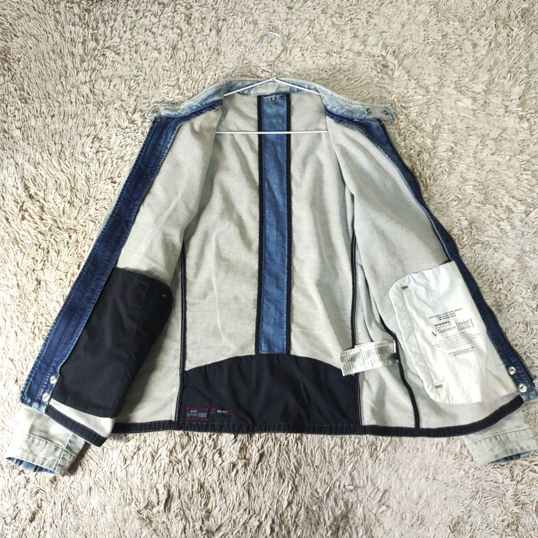 XL・良品】DIESELディーゼルデニムジャケットインディゴライダース