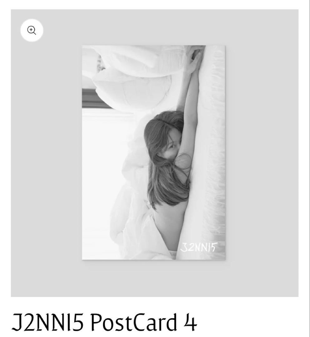 JENNIE J2NNI5 ポストカード4 ジェニ 写真展 蔦屋 - メルカリ