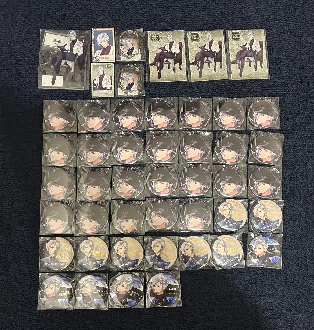 BAD MEDICINE バディスン 凪原大貴 アクスタ 缶バッジ ラメカード BAD MEDICINE バディスン 凪原大貴 アクスタ 缶バッジ ラメカード BAD