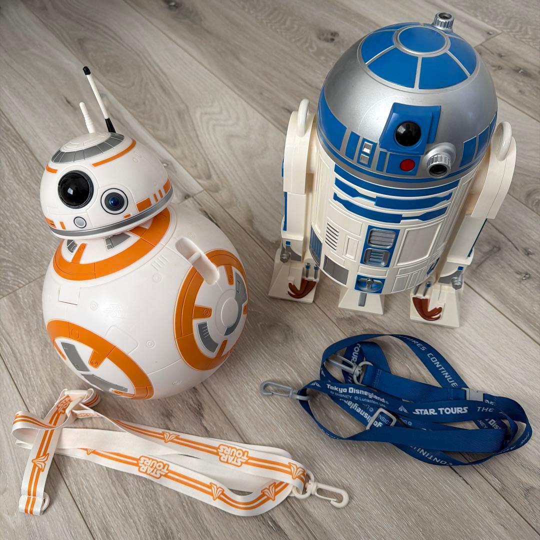 ディズニーランド】スターウォーズ R2D2 BB-8ポップコーンバケット