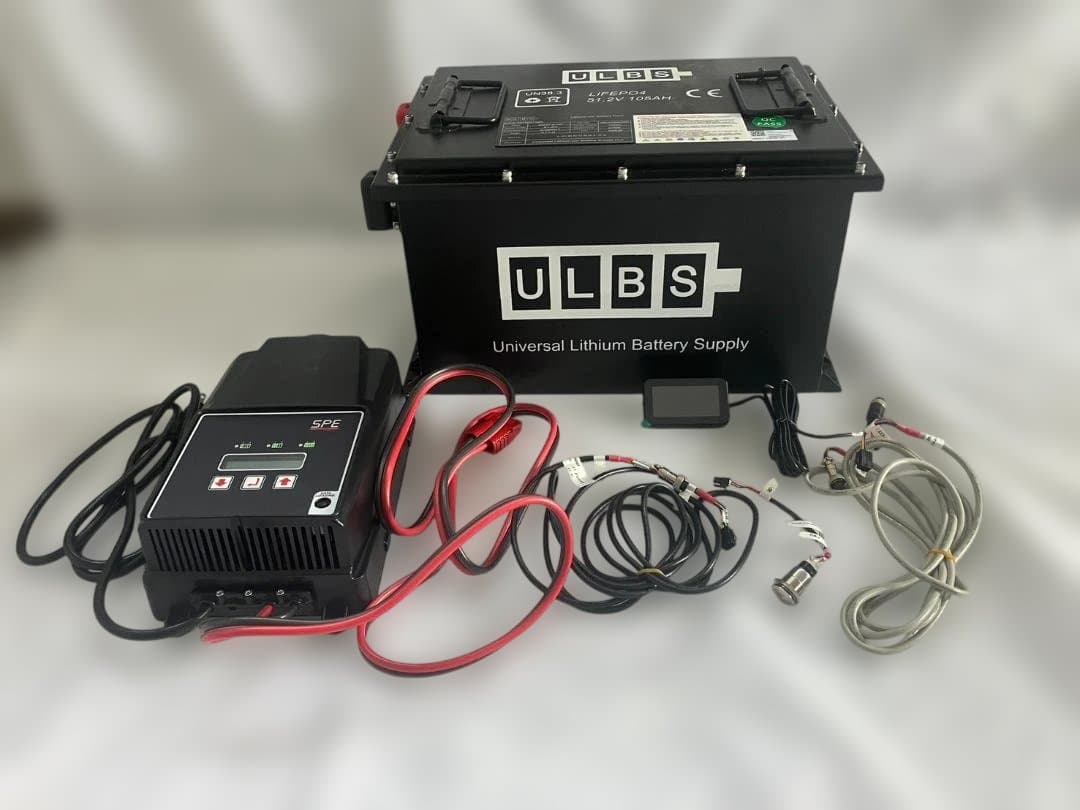 ゴルフカート用リチウムイオンバッテリー 51.2V 105Ah