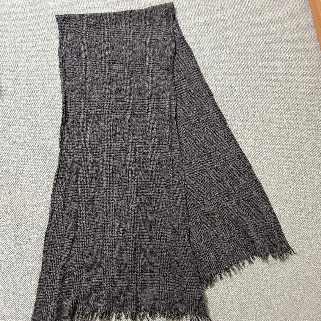 Faliero Sarti イタリア ロングストール グレンチェック - メルカリ