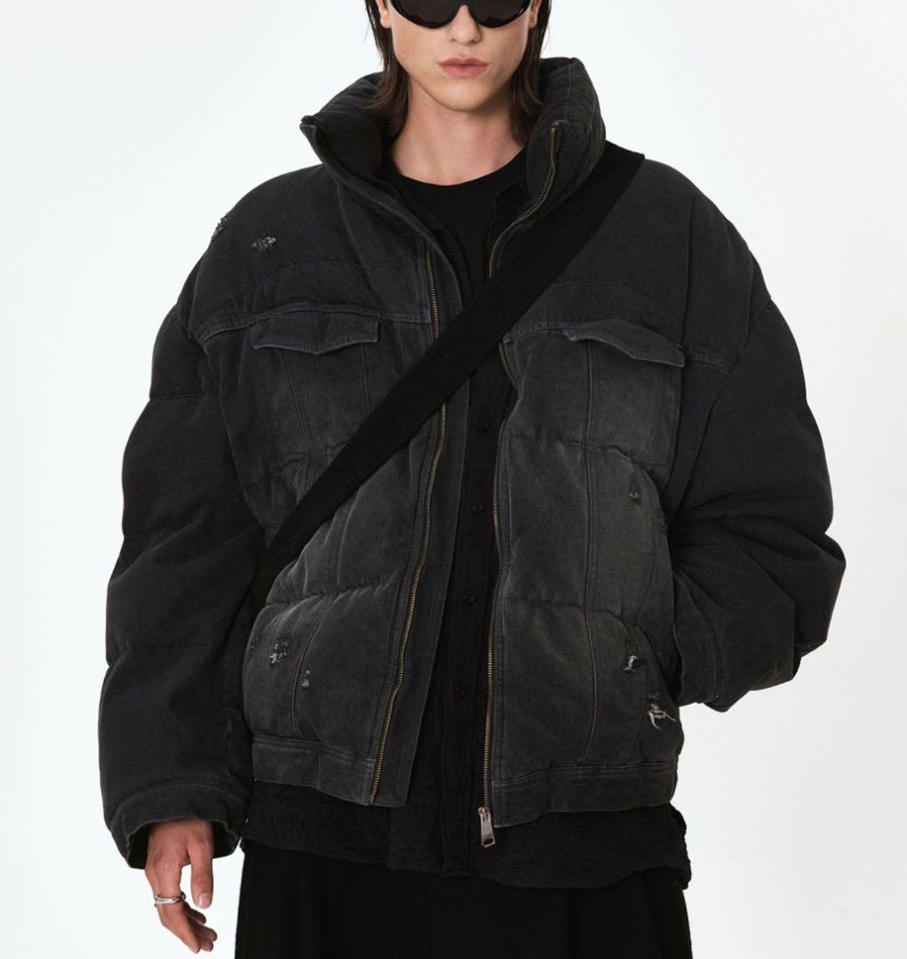 正規品】ADER ERROR NOX PUFFER JACKET BLACK - メルカリ