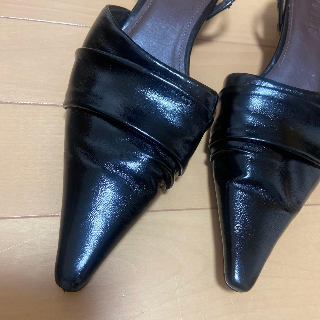 【完売商品】アダムエロペ《EMOELLE》セパレートミュール　ブラック