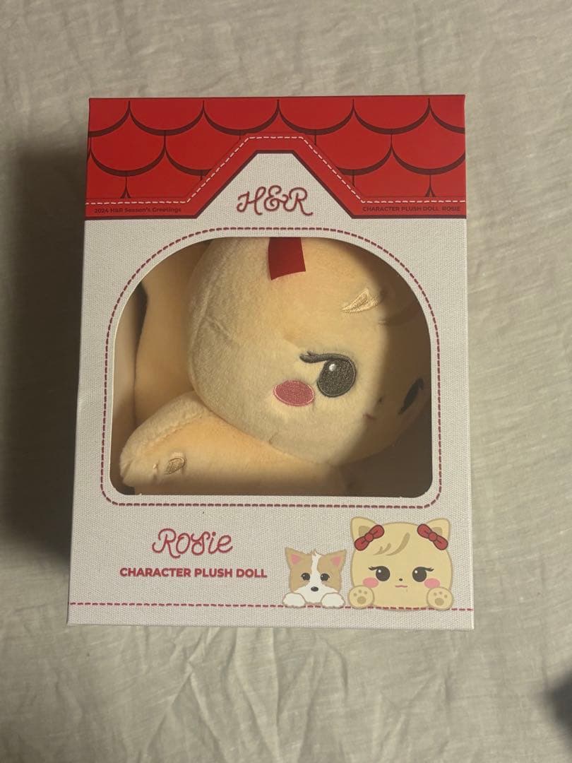 Blackpink ロゼ ぬいぐるみ Hank & Rose 2024 rose - メルカリ