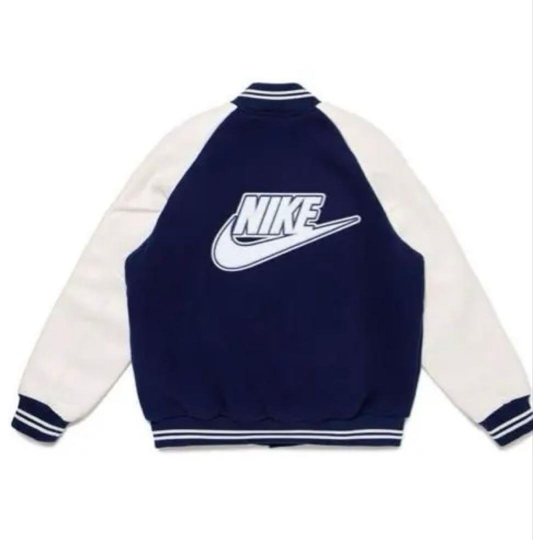 ニゴー x ナイキ NRG バーシティジャケット \"ネイビー\"（NIGO)