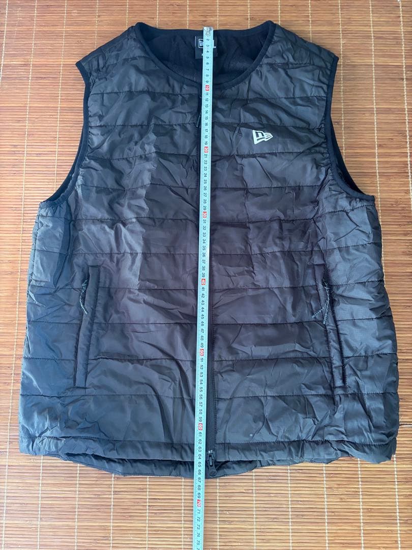 NEW ERAニューエラゴルフ ブラック キルティングベスト X LARGE