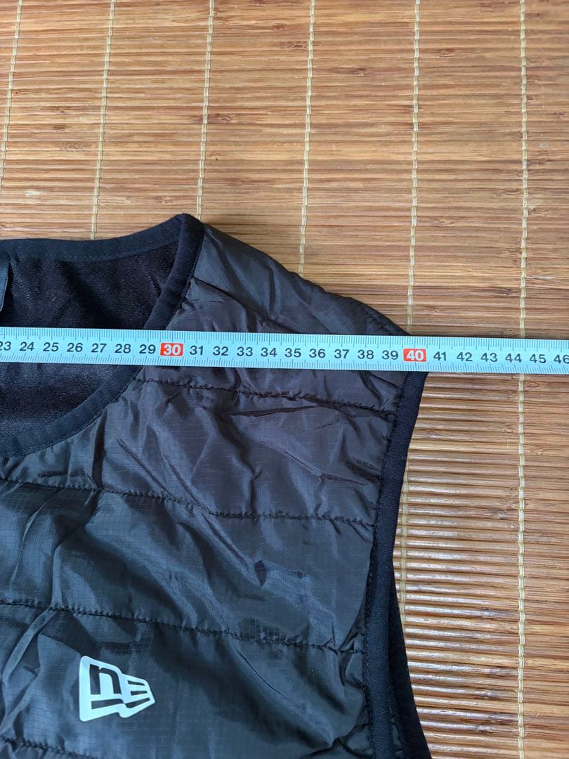 NEW ERAニューエラゴルフ ブラック キルティングベスト X LARGE