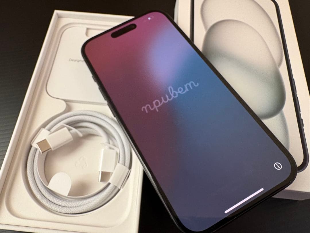 Apple iPhone 15 ブラック 本体　100% Amazon.com: Apple iPhone 15, 256GB, Black for Cricket Wireless