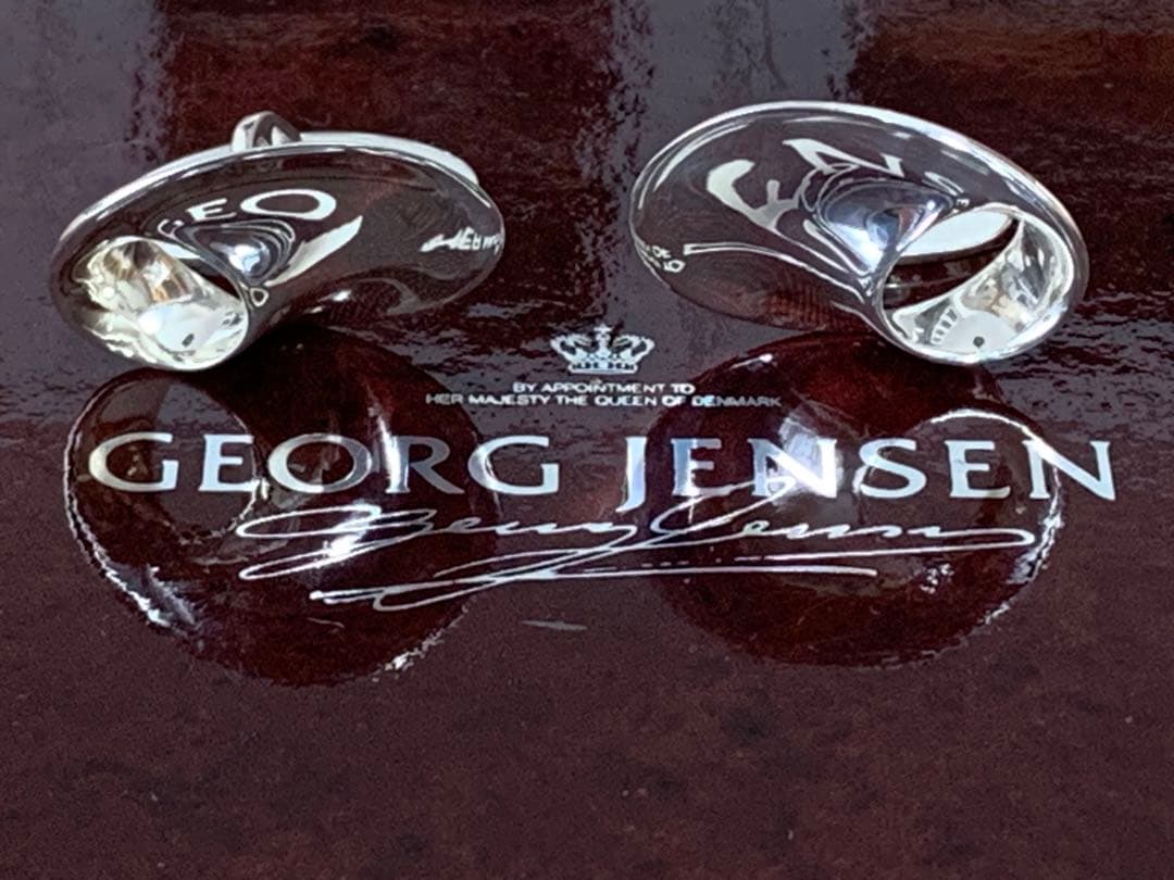 希少 美品 未使用 GEORG JENSEN TORUN142 カフリンクス - メルカリ