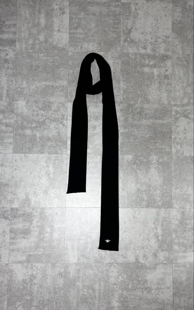 Dior Homme AW07 BEE ウール　ストール Dior Homme AW2007 “Navigate” Geometric Mohair Knit by Hedi Slimane