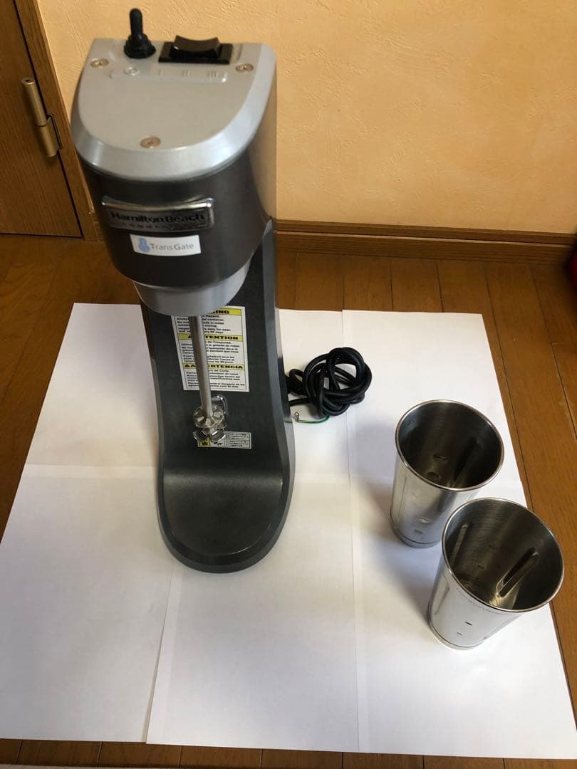 動作品　ハミルトンビーチ　ドリンクミキサー　カップ2個付 Hamilton Beach 【 ハミルトン ビーチ / ドリンクマスター クラシック