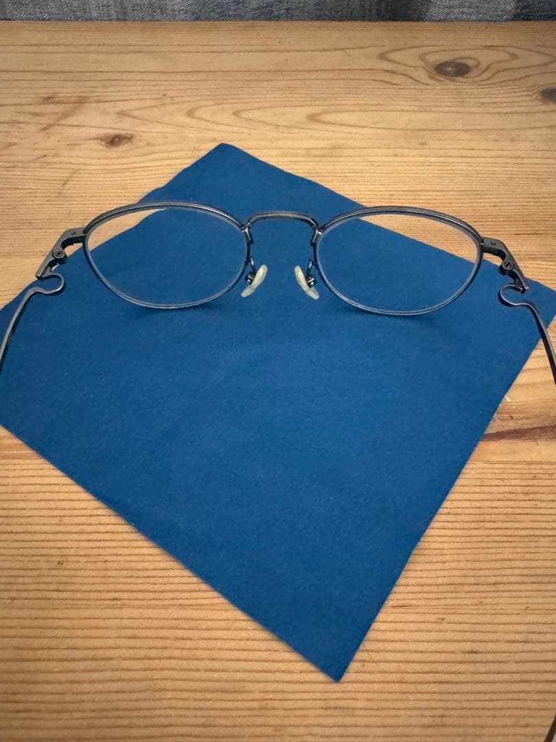 大豆田とわ子 岡田将生着用 999.9 S-145T アンティークゴールド 眼鏡