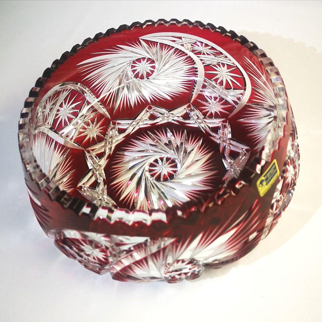 LAUSITZER GLAS】ラウジッツァー 切子鉢 ボウル ハンドカット