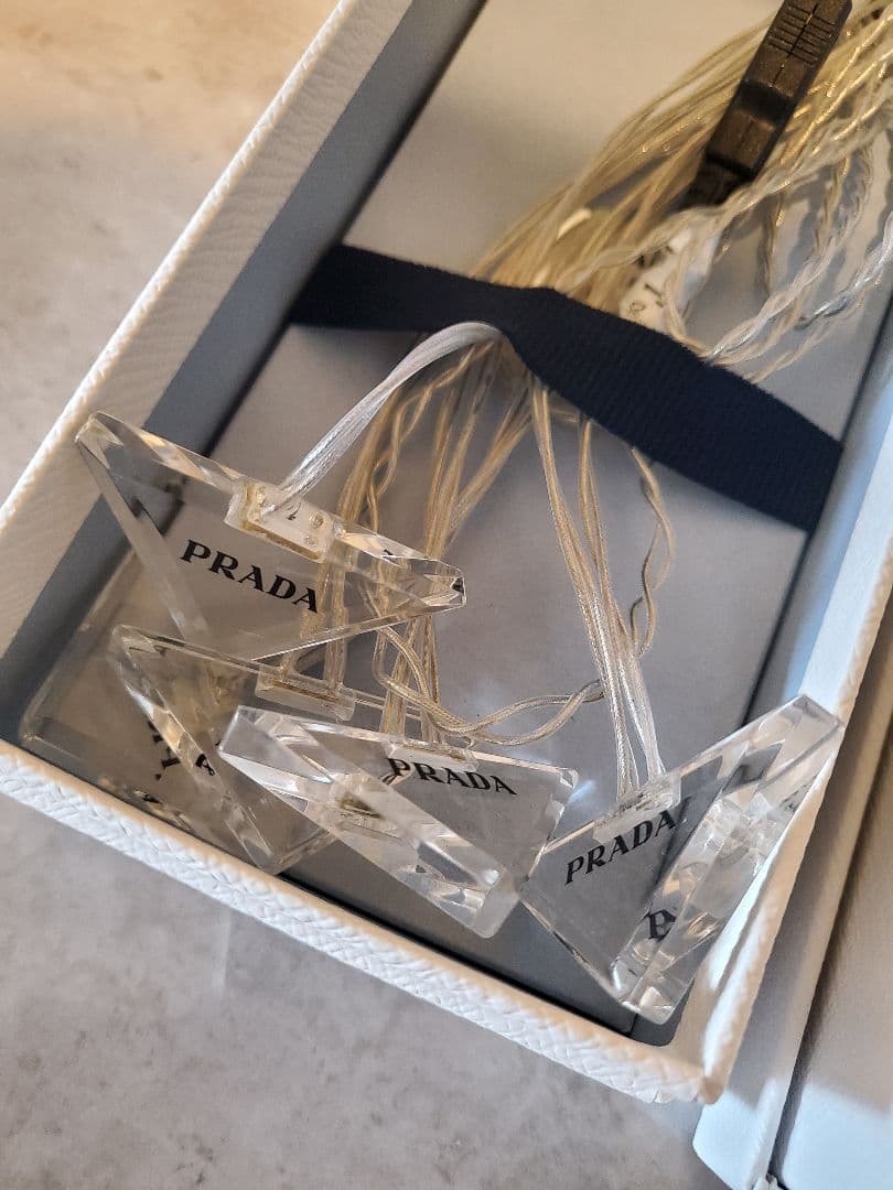 PRADA 電飾オーナメント USB 箱&説明書有り 累積売上第1位【PRADA☆プラダ】クリスマスオーナメントセット (PRADA