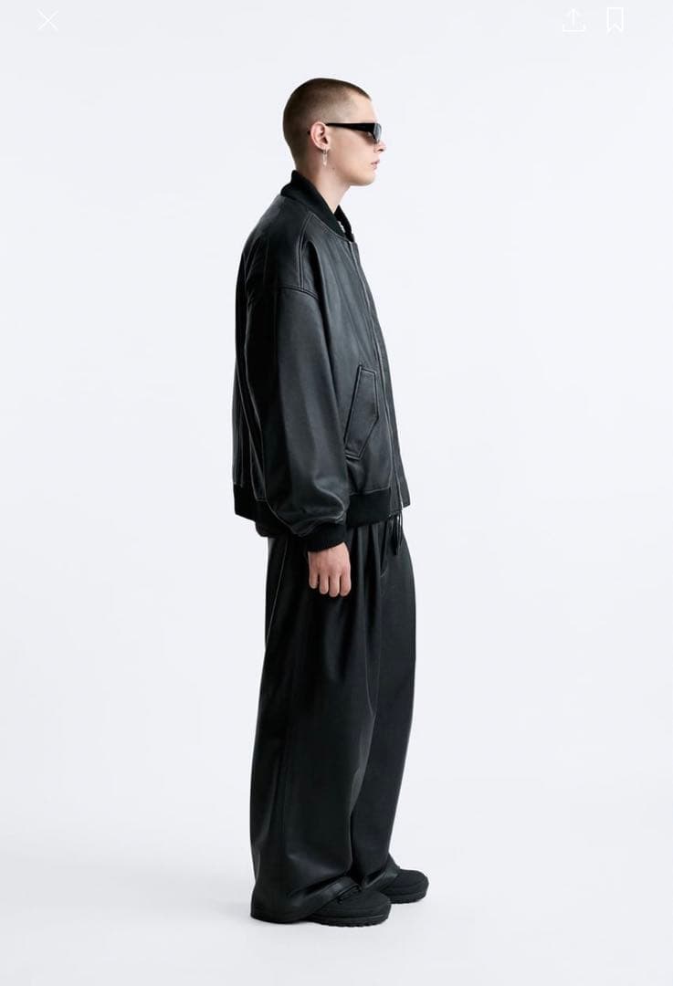 ZARA × メゾンスペシャル レザー ボンバージャケット 新品未使用 S