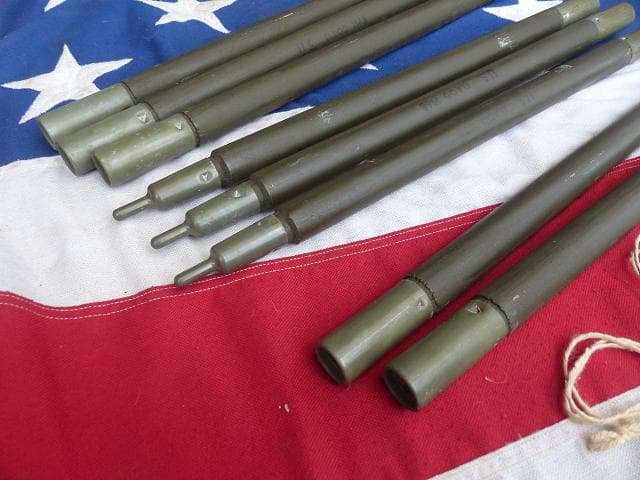 1968” 米軍 ナム戦 テントポール 8本セット 軍幕 308