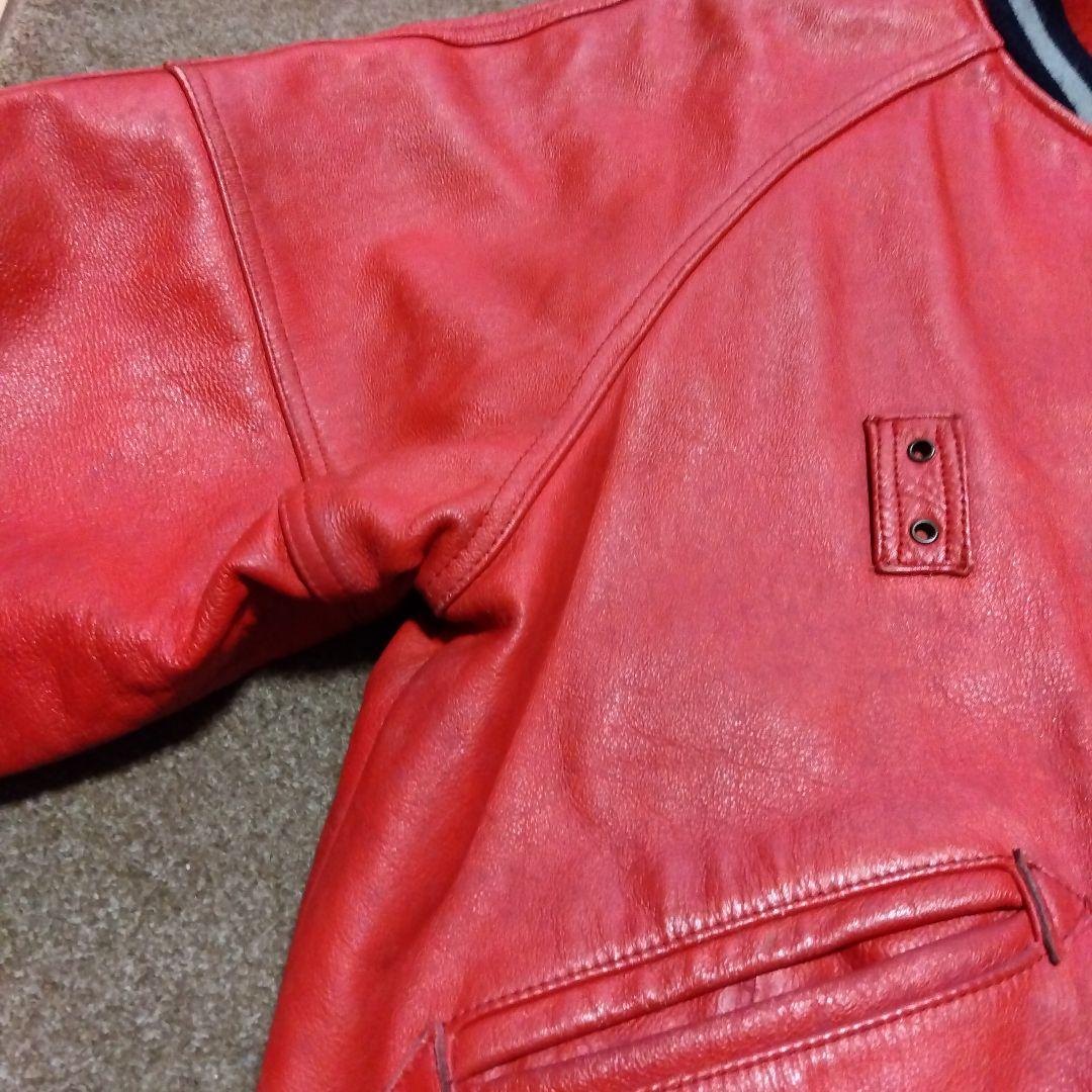 朱色 Mサイズ ハーレーダビッドソン 純正 スタジャン - メルカリ