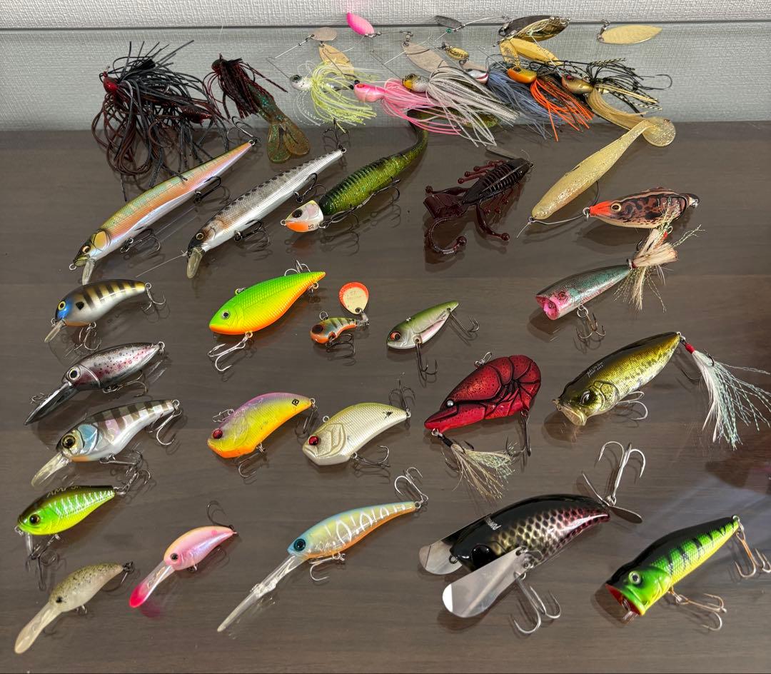 バス釣り引退セット バス釣り 引退品セット バス釣り バス釣り引退セット（ルアー系） バス