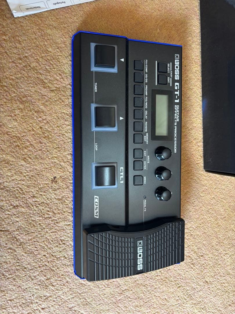 BOSS GT-1 ギターエフェクタボード本体のみ BOSS GT-1 マルチエフェクター エレキギター用 入門 初心者に最適GT1