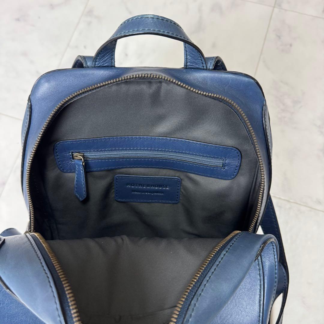 希少】MOTHER HOUSE バックパック レザー リュウセイ ブル