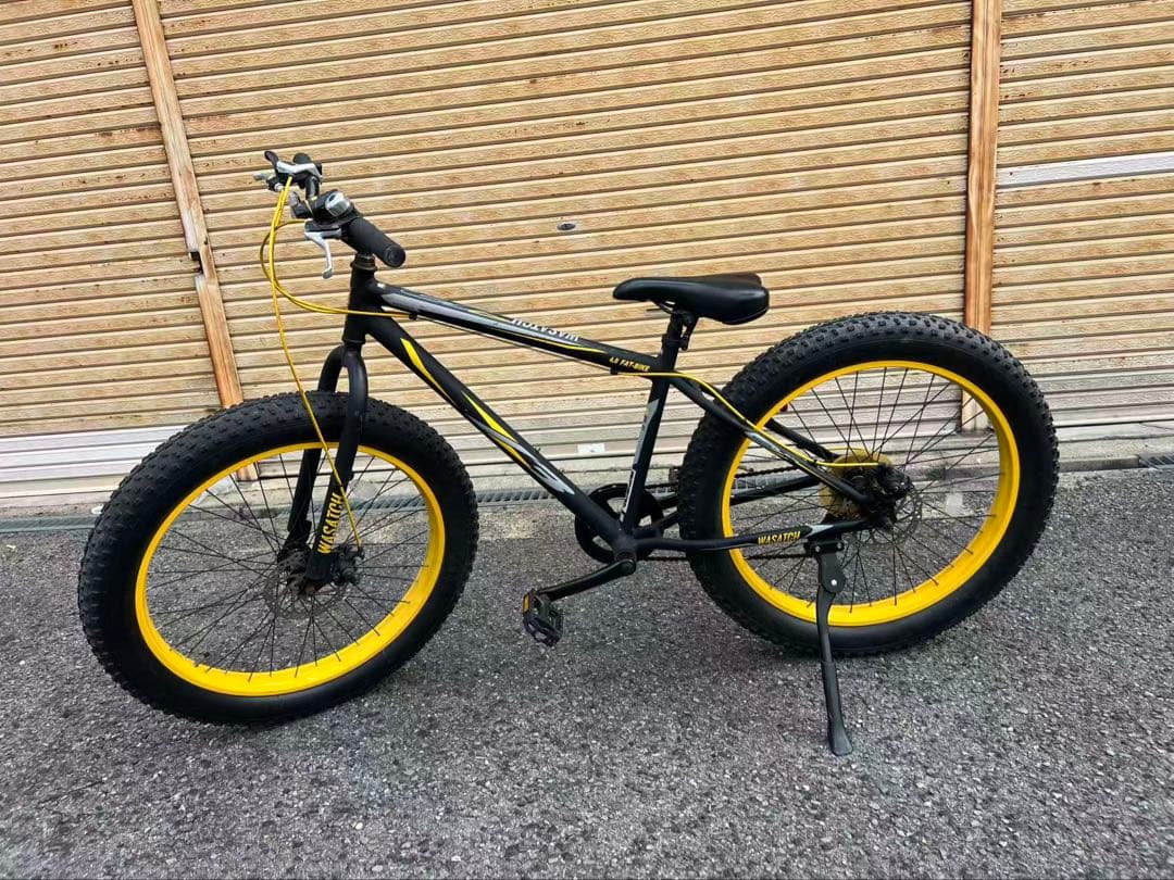 423 FAT BIKE　26インチ 楽天市場】ファットバイク ビーチクルーザー 自転車 26インチ FATBIKE