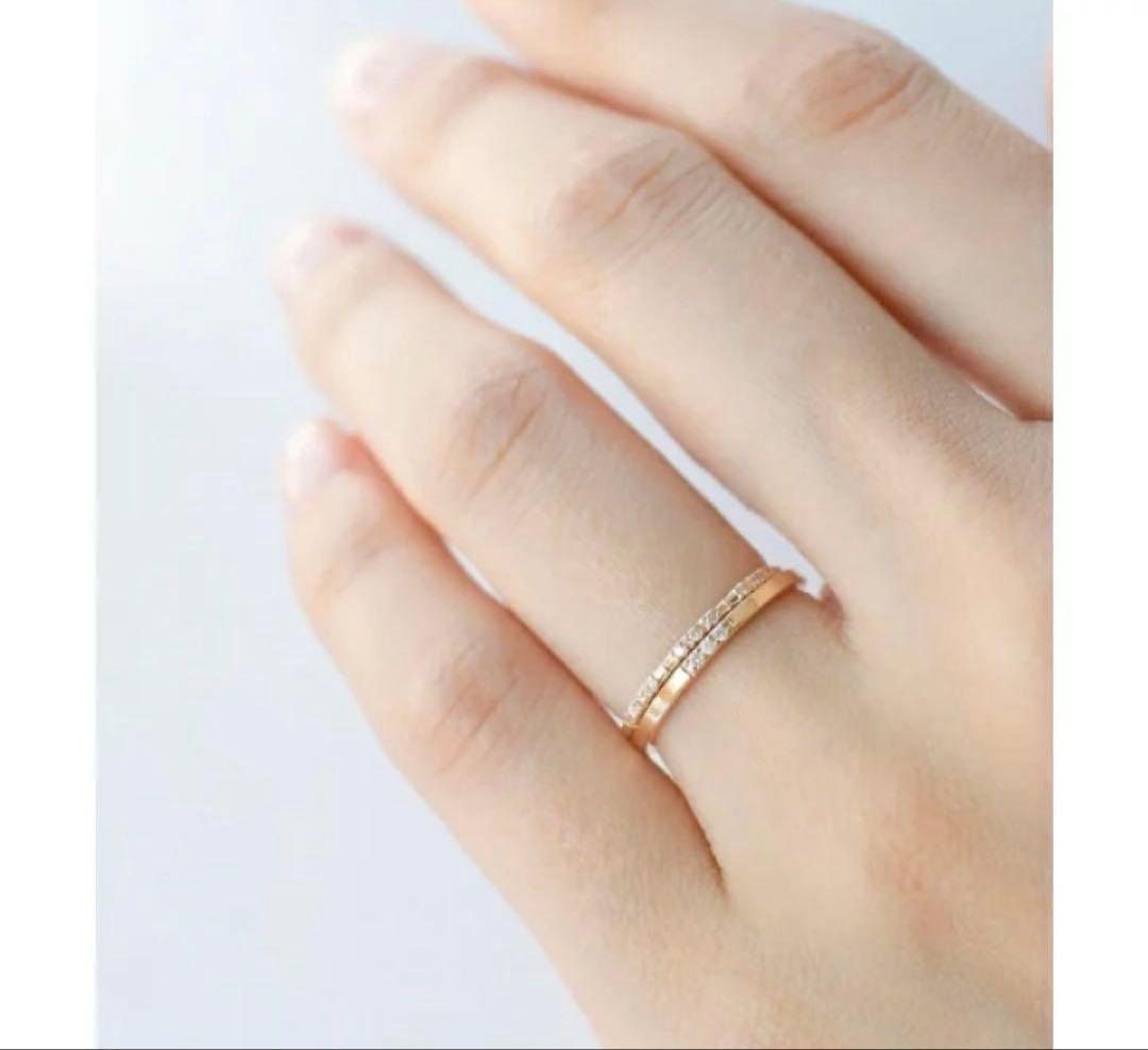 新品 シエナロゼ ジュレ 7号 リング 指輪 K10 SIENAROSE 新品 SIENAROSE