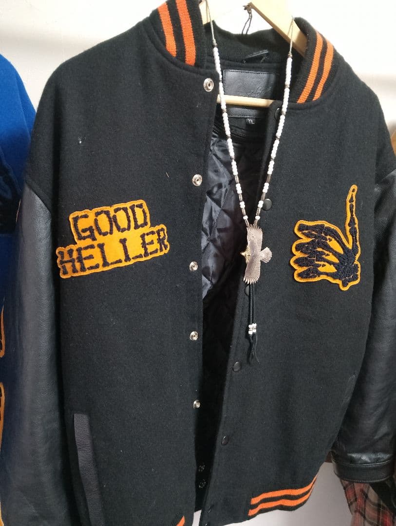 ホ*ー様 GOOD HELLER グッドヘラー 即完売品 激レア ボーン袖本革