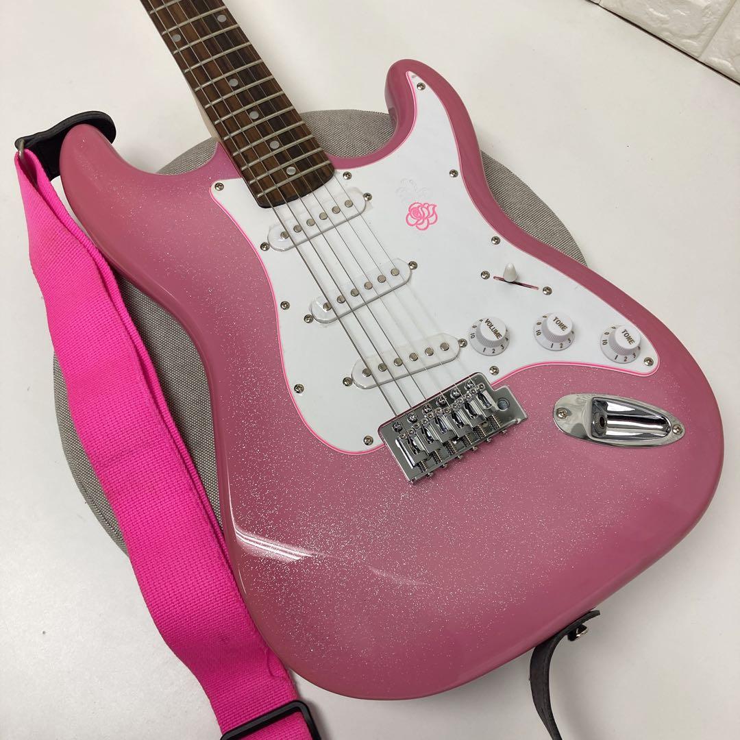 GYPSY ROSE 女子向けエレキギター ストラトタイプ - メルカリ
